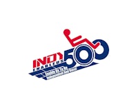 a logo for the indiana 500 triathlon